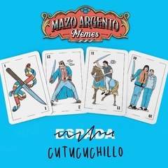 MAZO ARGENTO MEMES - Las cartas de truco, pero con MEMES 100% argentos - tienda online