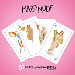 Mazo Nude - Las cartas españolas pero en bolas (PDF para imprimir) en internet