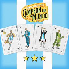 MAZO ARGENTO CAMPEON DEL MUNDO - Las cartas de truco coronadas de GLORIA - comprar online