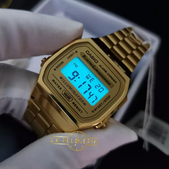 RELOJ CASIO VINTAGE A168WG 9WDF ORIGINAL