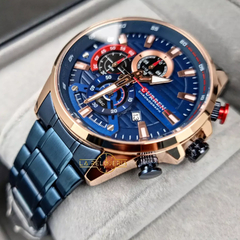RELOJ CURREN M8415 CRONOGRAFOS ORIGINAL La Relojeria