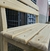 banco de madera de pino con respaldo de 120 cm 