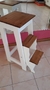 Imagen de Taburete Alto con Escalera PLEGABLE de PIno