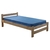 Cama 1 Plaza de madera de Pino modelo RECTA - comprar online