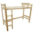 Cucheta de madera de pino PUENTE con escalera y baranda - comprar online