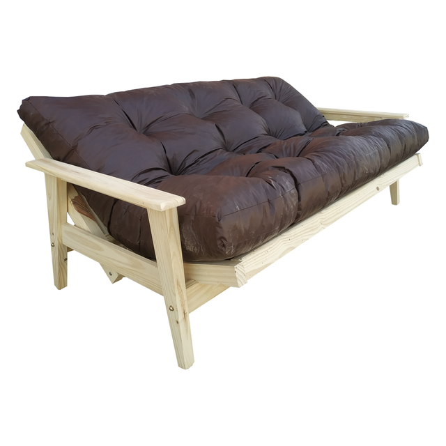 Futon cama de Pino 3 modelo VINTAGE - Fortaleza Muebles