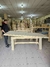 mesa para quincho de madera de pino super reforzada para 12 personas