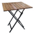 mesa plegable madera y caño, mesa plegable exterior, mesa plegable para bar, mesa plegable de caño y madera para afuera, mesa plegable para patio, mesa plegable para exterior