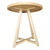 mesa redonda de madera de pino estilo gervasoni 80 cm diametro