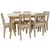 combo mesa y silla de pino, mesa con sillas de pino, mesa con 6 sillas de pino, mesas y sillas de madera, mesas y sillas rosario, mesas y sillas de pino precios