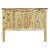 respaldo de sommier de madera de pino estilo americano con tablitas verticales