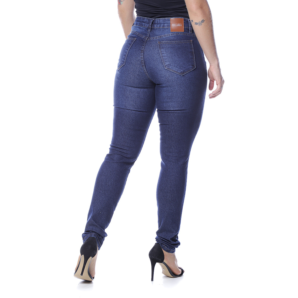 CALÇA JEANS LYCRA F SKINNY C/MEDIA 36/48 - VFCJ0038