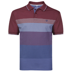 CAMISA POLO MALHA LISTRADA S/B IMP P/GG - VMGP0319 - comprar online