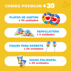 Imagen de COMBO PARA 30 NIÑOS PREMIUM