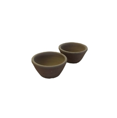 Macetas cerámica bonsai cónica sin esmalte