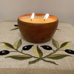 Velas de soja aromátizadas