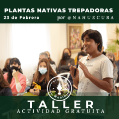 "Plantas Trepadoras Nativas de Buenos Aires" por @nahuecuba - comprar online