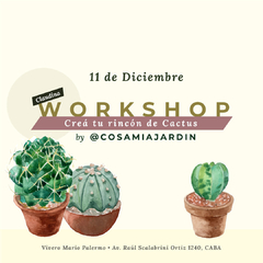 "Creá tu Rincón de Cactus" por @Cosamiajardin
