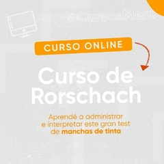 Curso de Rorschach - Módulo I — GRABADO — - comprar online