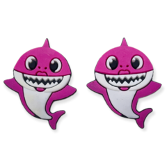 Aplique Baby Shark Rosa emborrachado (2 unds) na internet