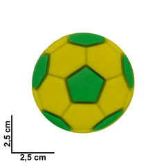 Aplique de Bola Brasil Copa emborrachado (4 unds) - comprar online