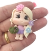 Aplique de Biscuit Princesa Rapunzel Baby (1und)