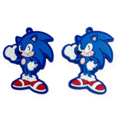 Pingente Sonic emborrachado (par) na internet