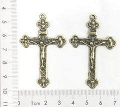 Crucifixo Ouro Velho (2unds) 7577 - comprar online