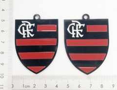 Pingente do Flamengo Acrílico 4,5cm (2 unds) - comprar online