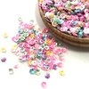Aplique confete paete florzinha colorida (10 gramas)