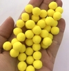 POMPOM AMARELO 10 MM (100 UNDS)