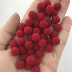 POMPOM MARSALA 10 MM (100 UNDS)