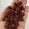 POMPOM MARROM 10 MM (100 UNDS)