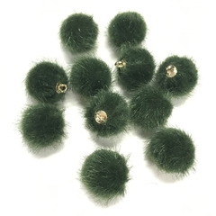 Pingente de pompom pelucia 1,50 cm (6 unds) - comprar online