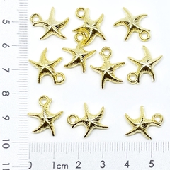 Pingente Estrela do Mar ABS Banhado a Ouro (5 g) - comprar online