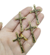 Crucifixo Ouro Velho (4unds) 7578