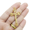 Crucifixo Dourado 7669 (1und)