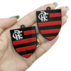 Pingente do Flamengo Acrílico 4,5cm (2 unds)