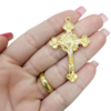 Crucifixo Dourado 8478 (und)