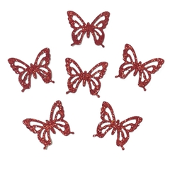 borboleta de lonita vermelha