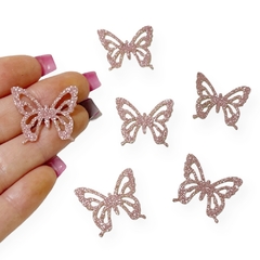 borboleta de lonita rosa