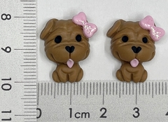 Mini Aplique de Pets Doginha Biscuit (par) - comprar online