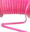 Fita Lurex Esponjado Rosa Barbie 10mm(5Metros)