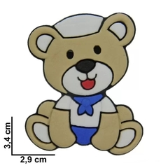 Aplique Urso Marinheiro emborrachado (2unds) - comprar online