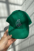 Gorra QM verde con lila