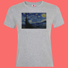 Remeras ARTE: VAN GOGH (NOCHE ESTRELLADA) en internet