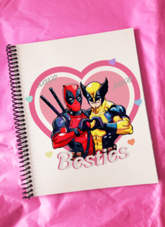 CUADERNO BESTIES DEADPOOL WOLVERINE