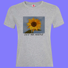 Remeras LET ME SHINE SUNFLOWER en internet