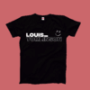 Remera Negra LOUIS TOMLINSON SMILEY FACE