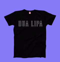 Remera Negra DUA LIPA